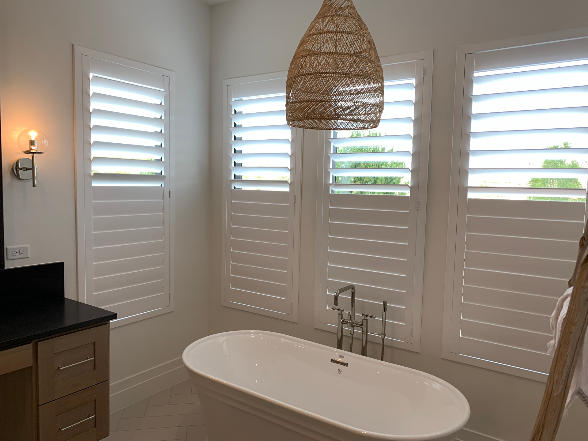 Spa Bath Privacy Shutters